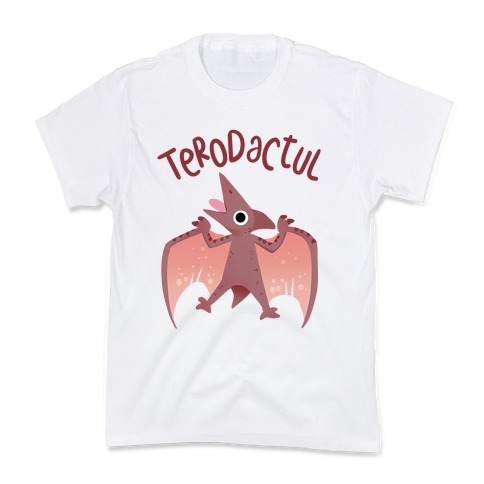 Derpy Animals Terodactul Kids T-Shirt