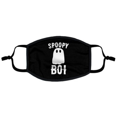 Spoopy Boi Flat Face Mask