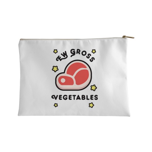 Ew Gross Vegetables (white) Accessory Bag