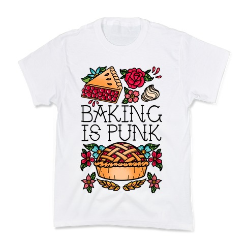 Baking Is Punk Kids T-Shirt