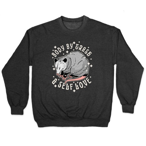 Body By Trash And Self Love Possum Pullover