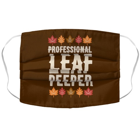 Professional Leaf Peeper Accordion Face Mask