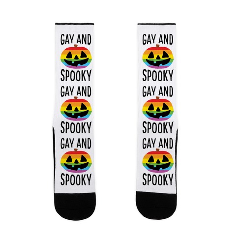 Gay And Spooky Sock