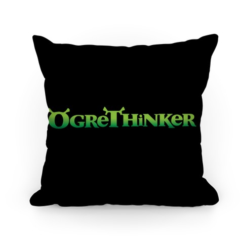 Ogre Thinker Pillow