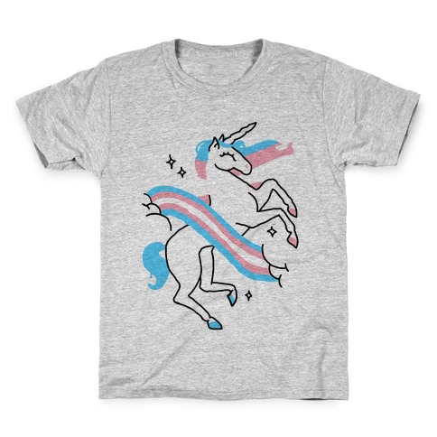 Unicorn Trans Pride Kids T-Shirt