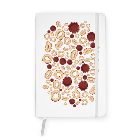 Spaghettios With Meatballs Pattern Notebook