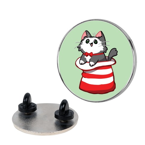 A Cat In The Hat Pin