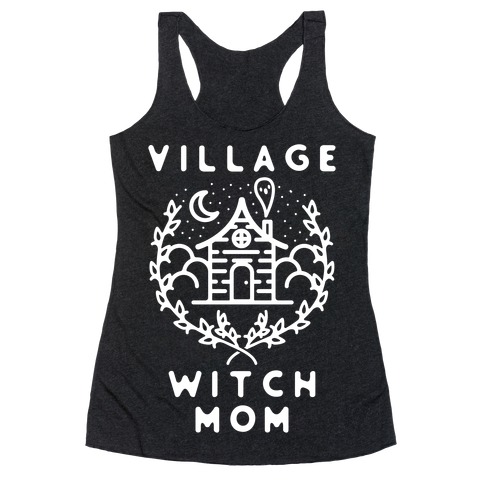 Village Witch Mom Racerback Tank Top