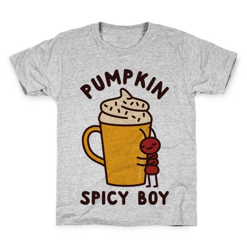 Pumpkin Spicy Boy Kids T-Shirt