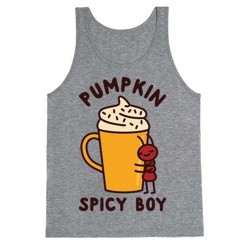 Pumpkin Spicy Boy Tank Top