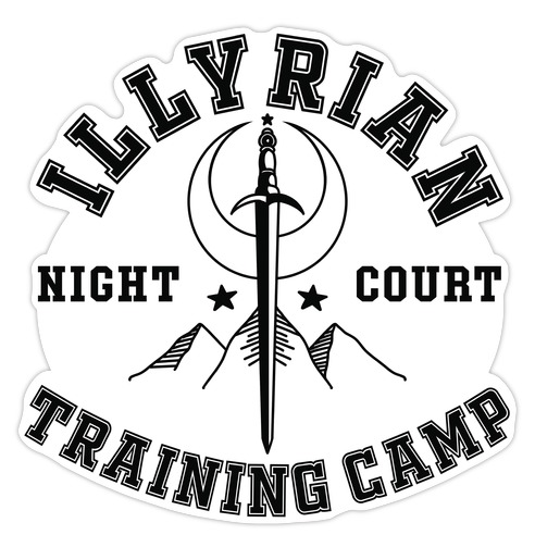 Illyrian Training Camp Die Cut Sticker