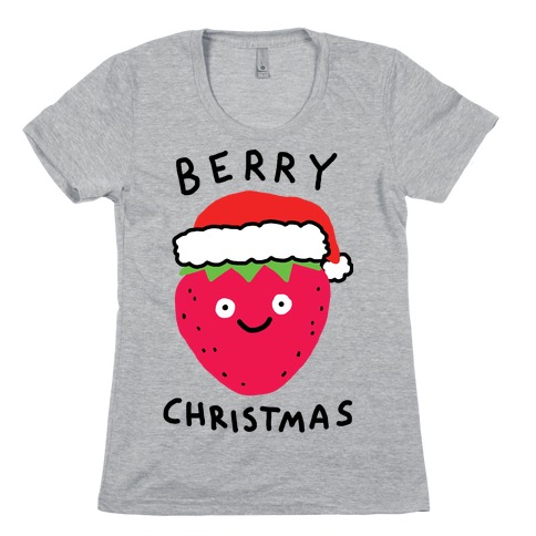 Berry Christmas Womens T-Shirt