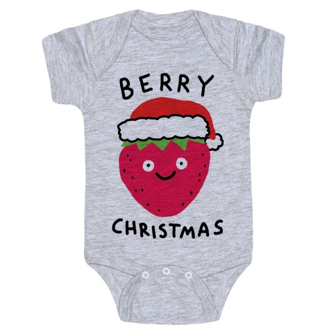 Berry Christmas Baby One-Piece