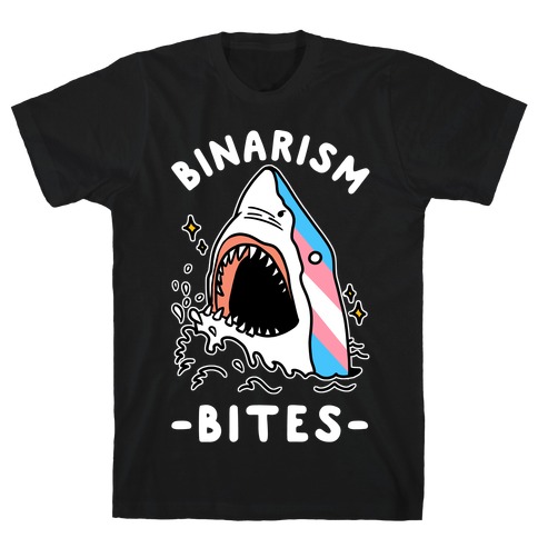 Binarism Bites Transgender T-Shirt