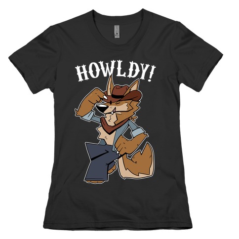 Howldy werewolf Womens T-Shirt