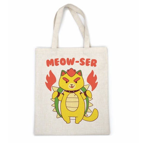 Meow-ser Bowser Casual Tote