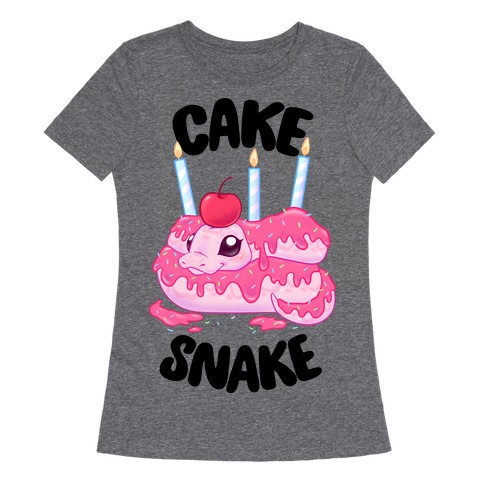 Cake Snake Womens T-Shirt