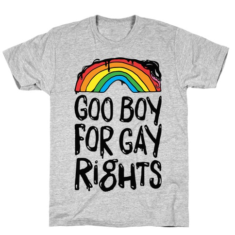 Goo Boy For Gay Rights Venom Parody T-Shirt