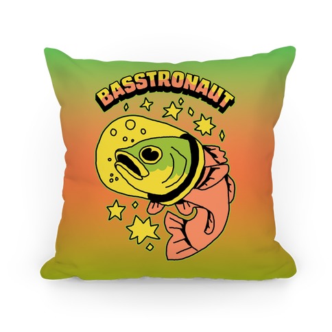 Basstronaut Pillow