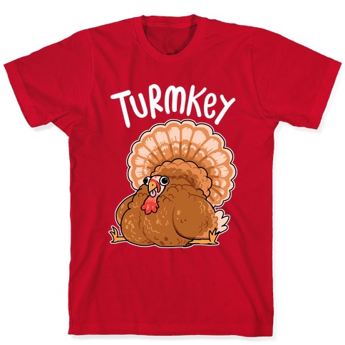 Turmkey Derpy Turkey T-Shirts | LookHUMAN