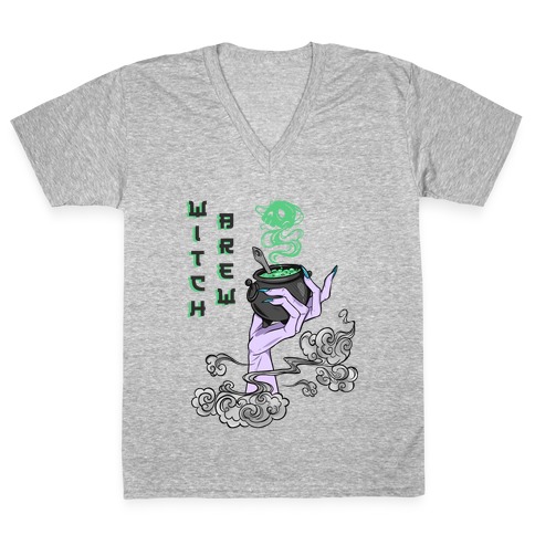 Witch Brew V-Neck Tee Shirt