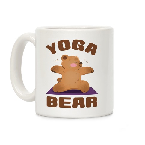 Yoga Bear Coffee Mug