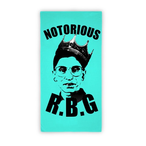 Notorious RBG Towel Beach Towel