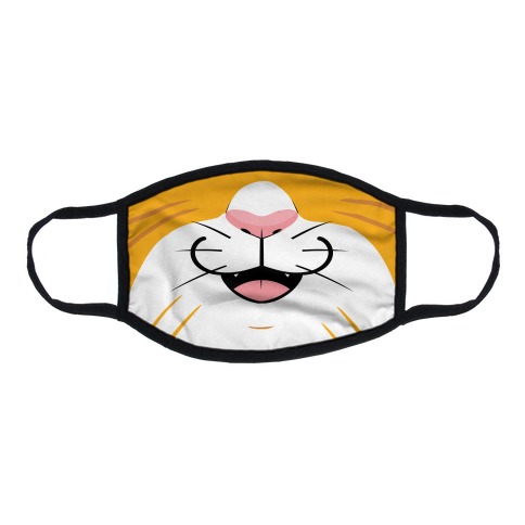 Cat Mouth Flat Face Mask