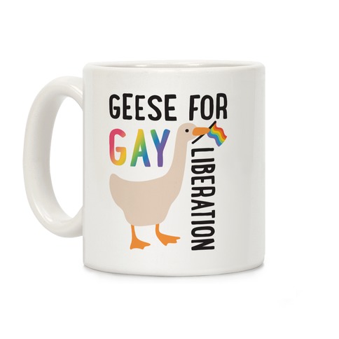 Geese For Gay Liberation Coffee Mug