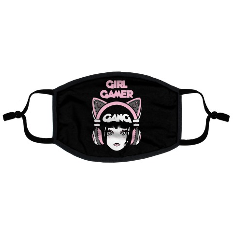 Girl Gamer Gang Flat Face Mask
