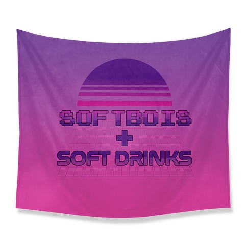 Softbois + Soft Drinks Tapestry