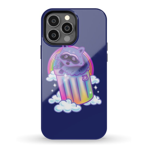 90s Rainbow Raccoon Phone Case