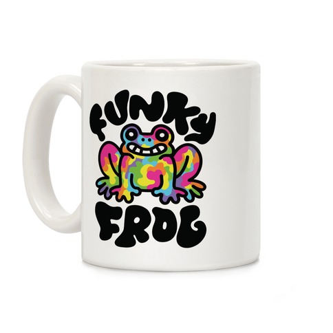Funky Frog Coffee Mug