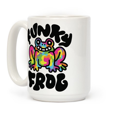 Funky Frog Coffee Mugs | LookHUMAN