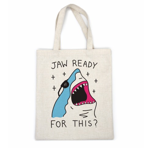 Jaw Ready For This? Shark Casual Tote