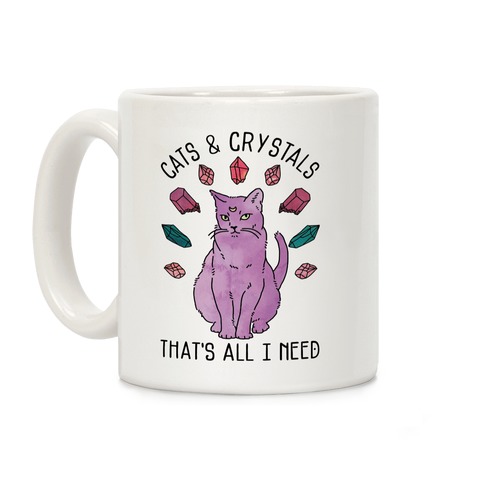 Cats and Crystals Coffee Mug