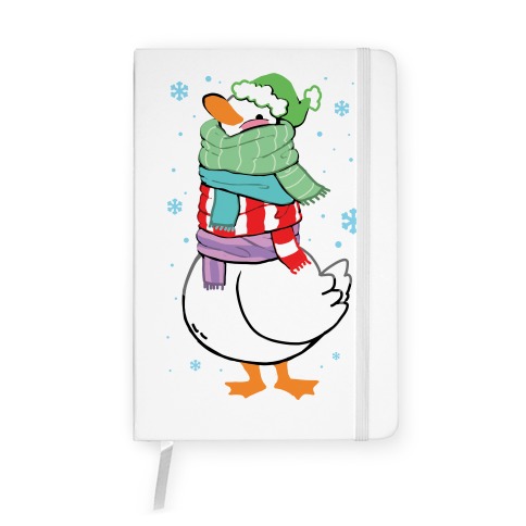 Scarf Duck Notebook