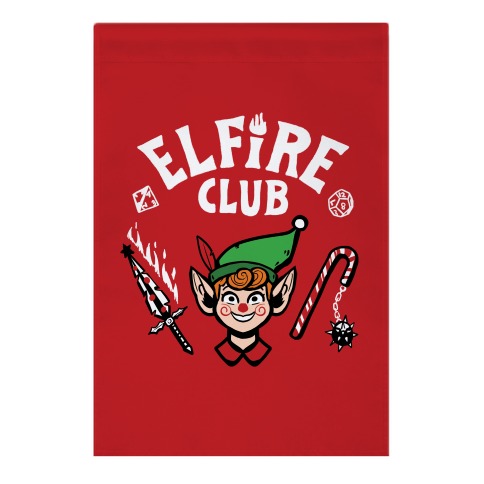 Elfire Club Garden Flag