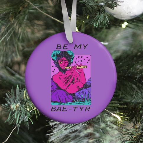 Be My Bae-tyr Valentine Satyr Ornament