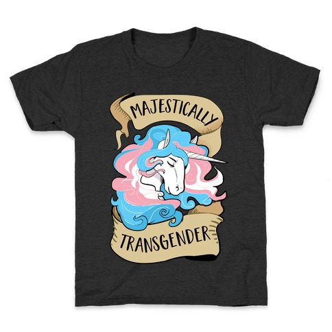 Majestically Transgender Kids T-Shirt
