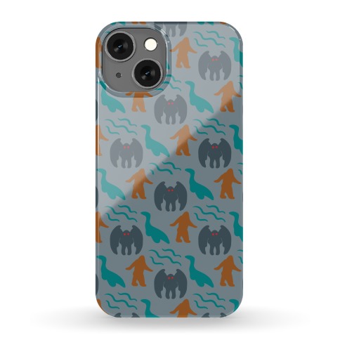 Cryptid Face Mask Phone Case