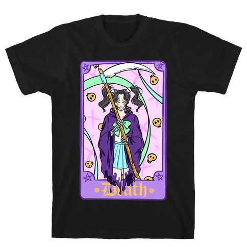 Pastel Goth Death Tarot Card T-Shirt