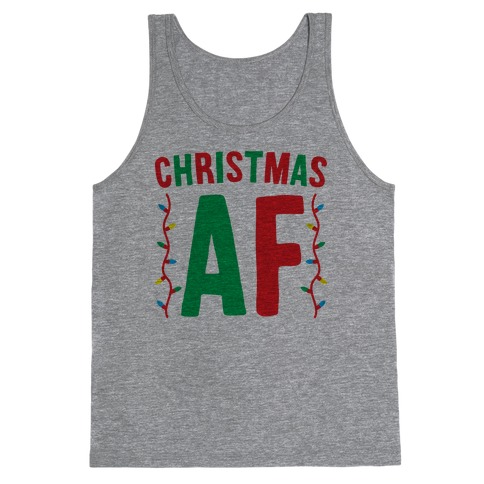 Christmas AF Tank Top