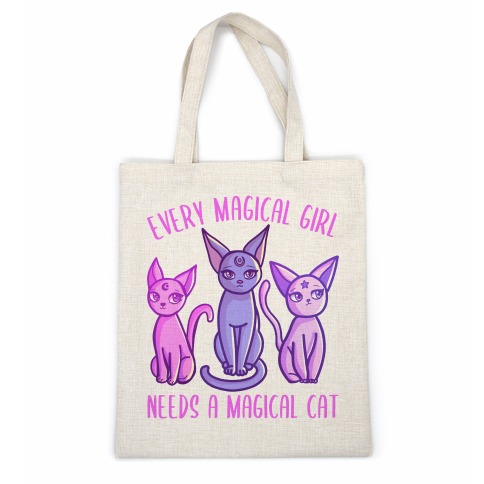 Every Magical Girl Needs a Magical Cat Casual Tote
