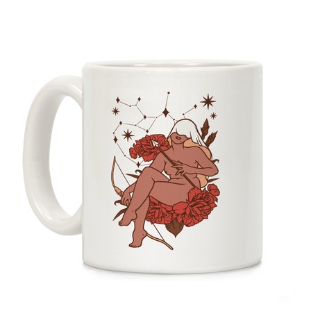 Zodiac Pinup Sagittarius Coffee Mug