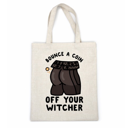 Bounce a Coin Off Your Witcher Casual Tote