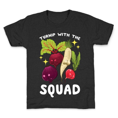 Turnip With The Squad Kids T-Shirt