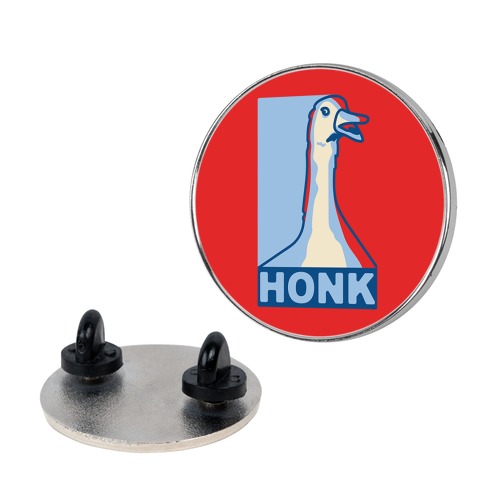 Goose HONK Parody Pin