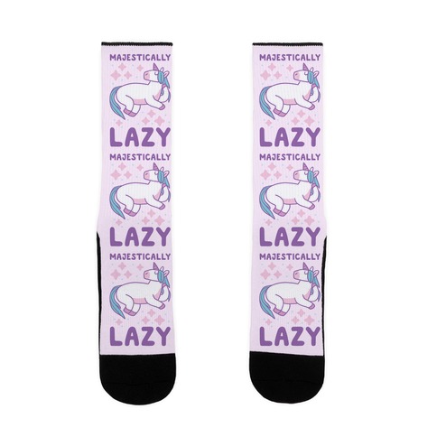 Majestically Lazy Sock