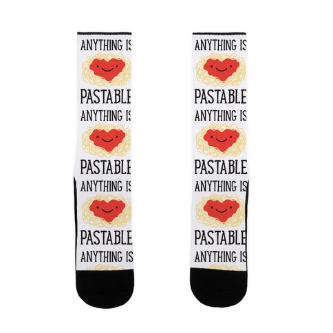 Anything Is Pastable Sock